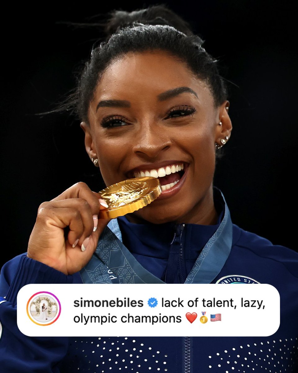 Simone Biles had a message to haters after Team USA won gold 👑