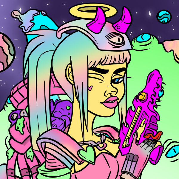 CrypTOLED0's tweet image. #HottieDottie 🌈on Space Hunt 👾✴️🔫

Unleash your #colorharmony creativity with me at closet.hunnys.io ✍️