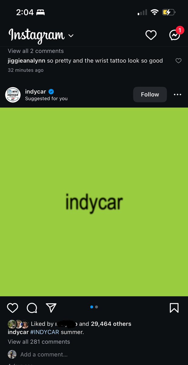 yea nvm i’m fine with logan going to indycar they’re chill