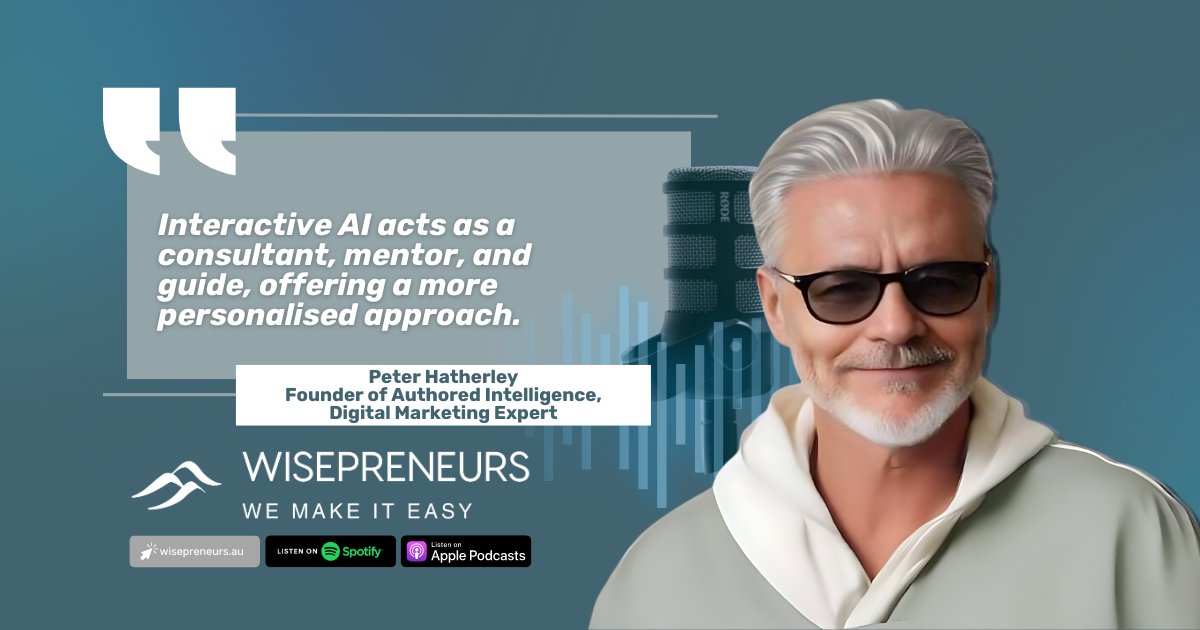 wisepreneurs's tweet image. Interactive AI acts like a consultant, mentor, and guide, offering a more personalized approach. #Consultant #Mentor #InteractiveAI #wisepreneurs i.mtr.cool/czgnzblfjo