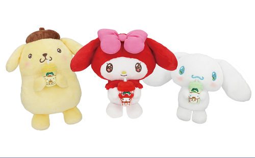 ポムポムプリン ぬいぐるみ　マウントレーニア　当選品 サンリオ マウントレーニアコラボオリジナルぬいぐるみ ポムポム