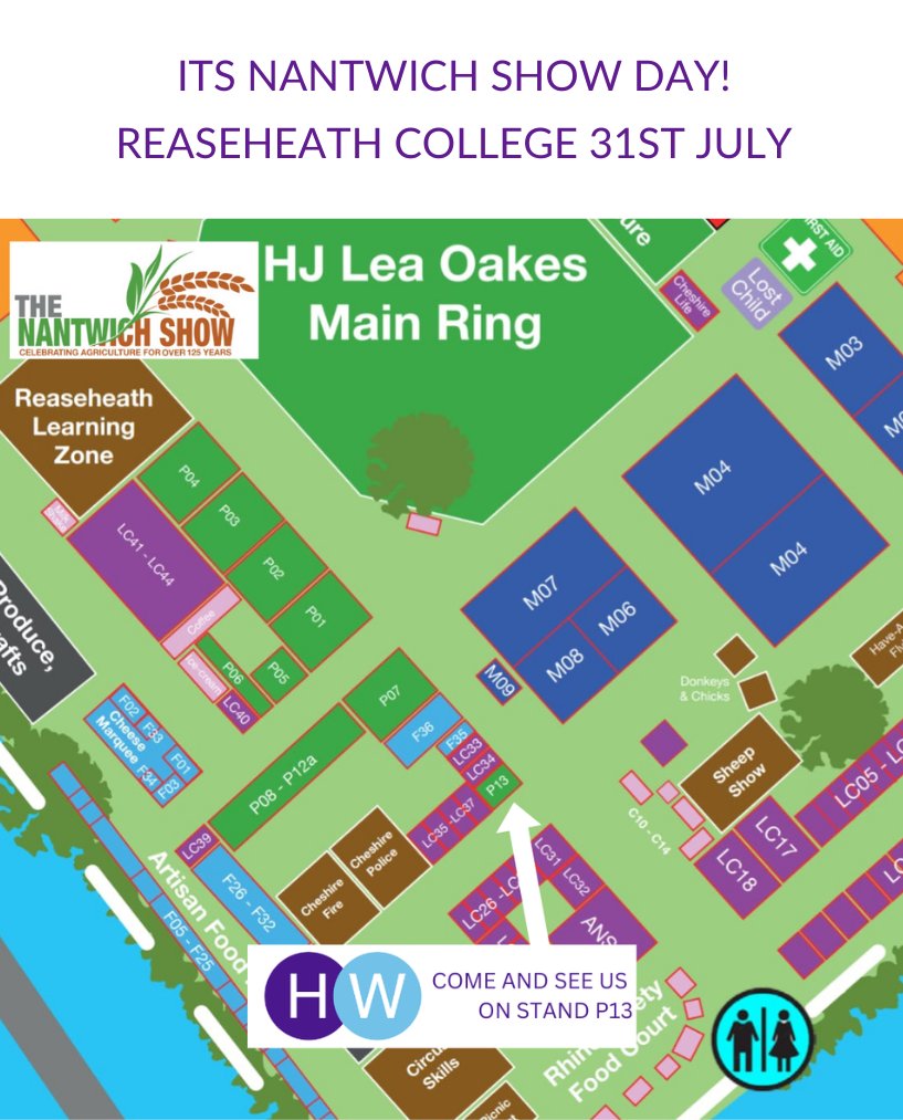 HWIFM's tweet image. Come and visit us today at Nantwich Show!

Stand P13, see you there 😃