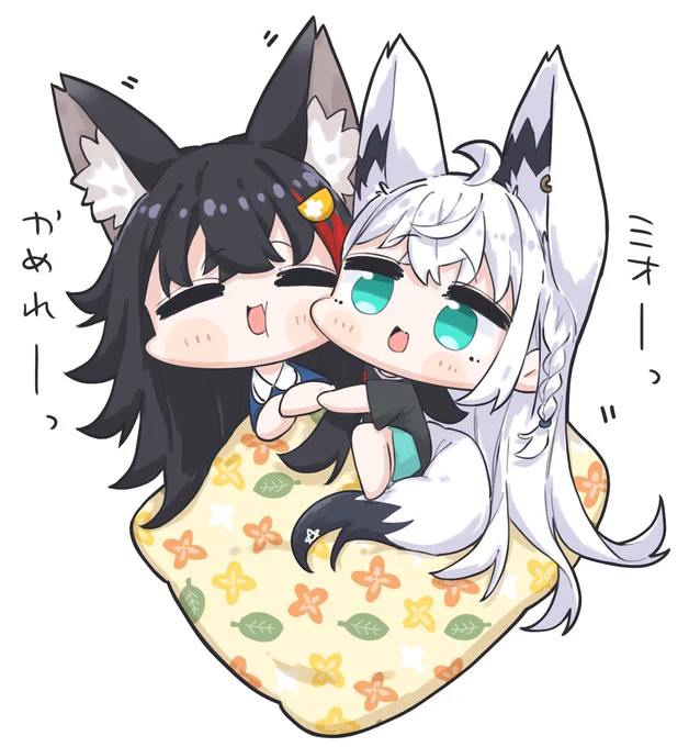 今月はいつもより少なめでしたが、見ていただきありがとうございましたー!みんな可愛いーっ!☺️✨
 #今月描いた絵を晒そう 