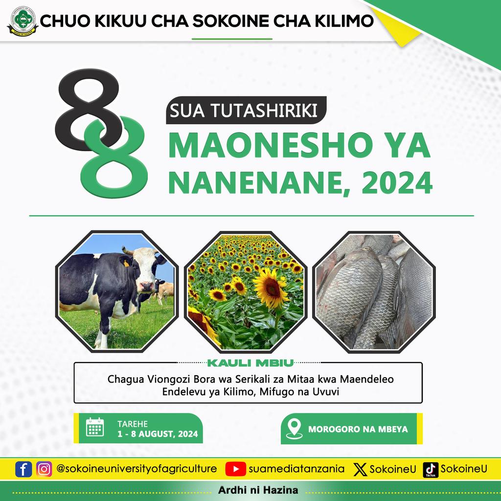 SokoineU's tweet image. 𝑲𝒂𝒓𝒊𝒃𝒖 𝒃𝒂𝒏𝒅𝒂 𝒍𝒂 𝑺𝑼𝑨 𝒗𝒊𝒘𝒂𝒏𝒋𝒂 𝒗𝒚𝒂 𝑱𝒖𝒍𝒊𝒖𝒔 𝑵𝒚𝒆𝒓𝒆𝒓𝒆, 𝑴𝒐𝒓𝒐𝒈𝒐𝒓𝒐.

#ardhinihazina 
#sua 
#studywithus