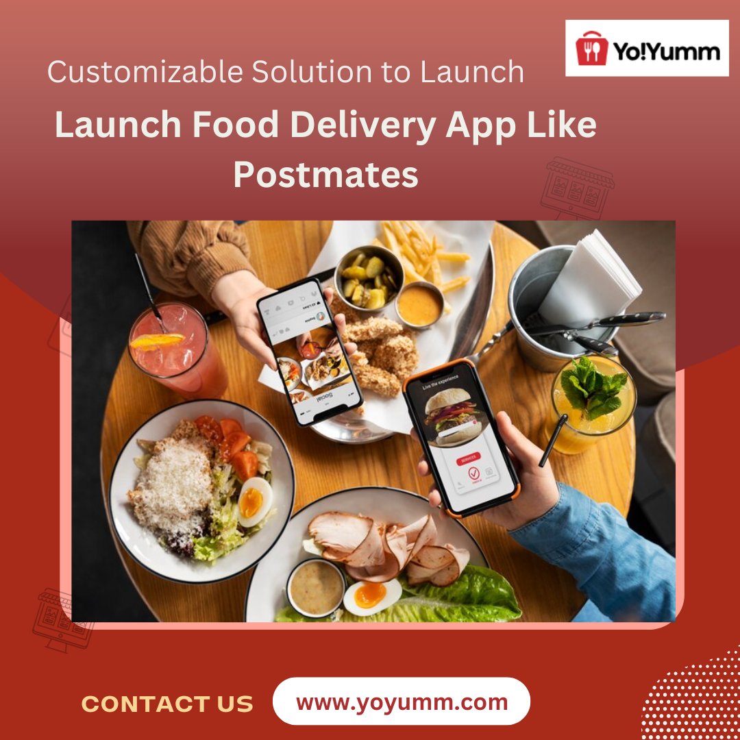 yo_yumm's tweet image. Launch food delivery app like Postmates using turnkey eCommerce software Yo!Yumm.

It is a feature-rich market-ready food delivery app solution, that is customizable &amp;amp; scalable as per business needs.

For details visit
yoyumm.com/create-food-or…

#foodorderingapp #readymadesolutions