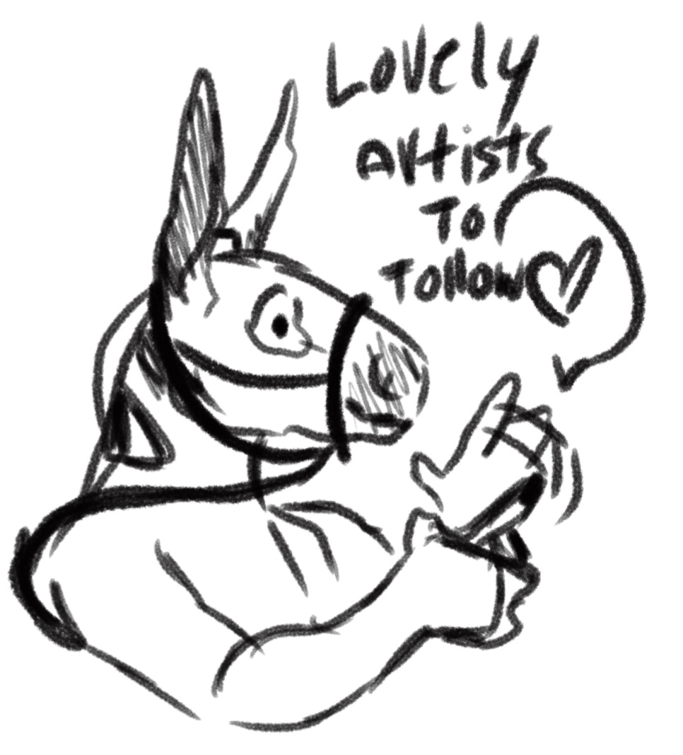 Minha conta é pequena mas acho legal as vezes dá up nos amigos e artistas que gosto muito !
LOVELLY ARTIST TO FOLLOW!
 - <a href="/Talleslion/">-ˋˏ Talles 🎏 ˎˊ- @talleslittlelion.bsky.social</a> 
 -<a href="/taobolton24/">TaoBolton Designs</a> 
- <a href="/MaaiaART/">Maaia 🌟</a> 
- <a href="/DragonChuu/">DragonChuu.bsky ✨</a>
- @_TiaKira_ 
-<a href="/A_Lovelydog/">Tired and Sad doggo</a> 
- @kyrosh00 
- <a href="/Hungry_Paws/">✨Jax✨🌹</a> 
-<a href="/Lunnary2/">Lunnary</a> 
-<a href="/Jecsh8/">Jecsh</a>