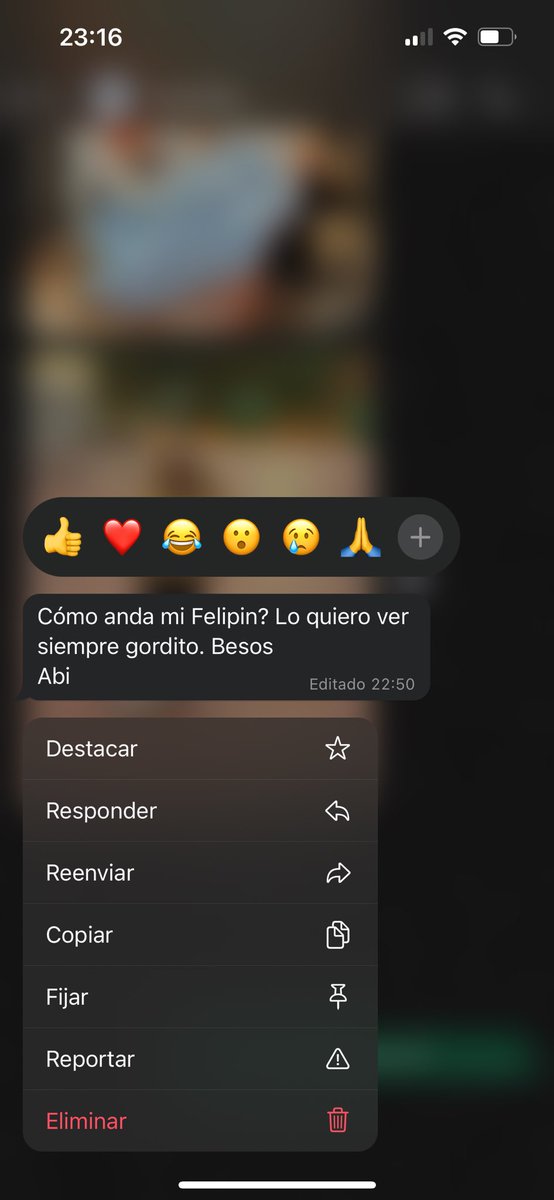 Sus abuelas también firman los mensajes?