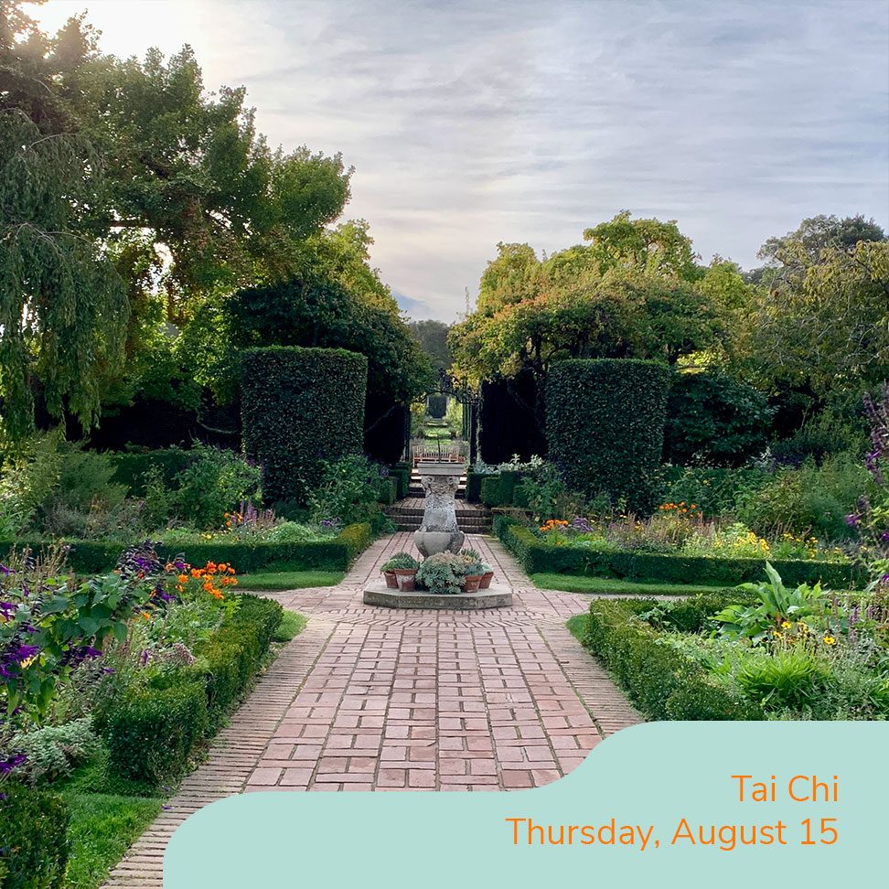Join us as we celebrate health and wellness during Wellness Week at Filoli from Monday, August 12 - Friday, August 16 😌 Check out the festivities at filoli.org/wellness-week

Each day offers new experiences of rest, rejuvenation, and respite in the Garden and Natural Lands.