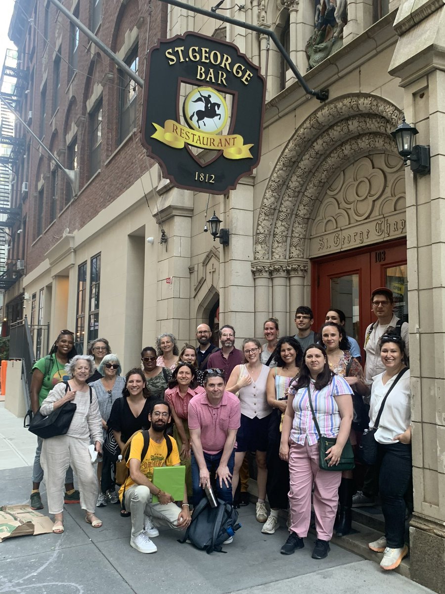 Today I led the entire staff and leadership of the Tenement Museum on a walking tour. They’re one of the US’s leading museums on immigrant history.

I’m proud to partner with them to help incorporate NYC’s Muslim, South Asian, and Arab immigrant histories into their exhibitions.