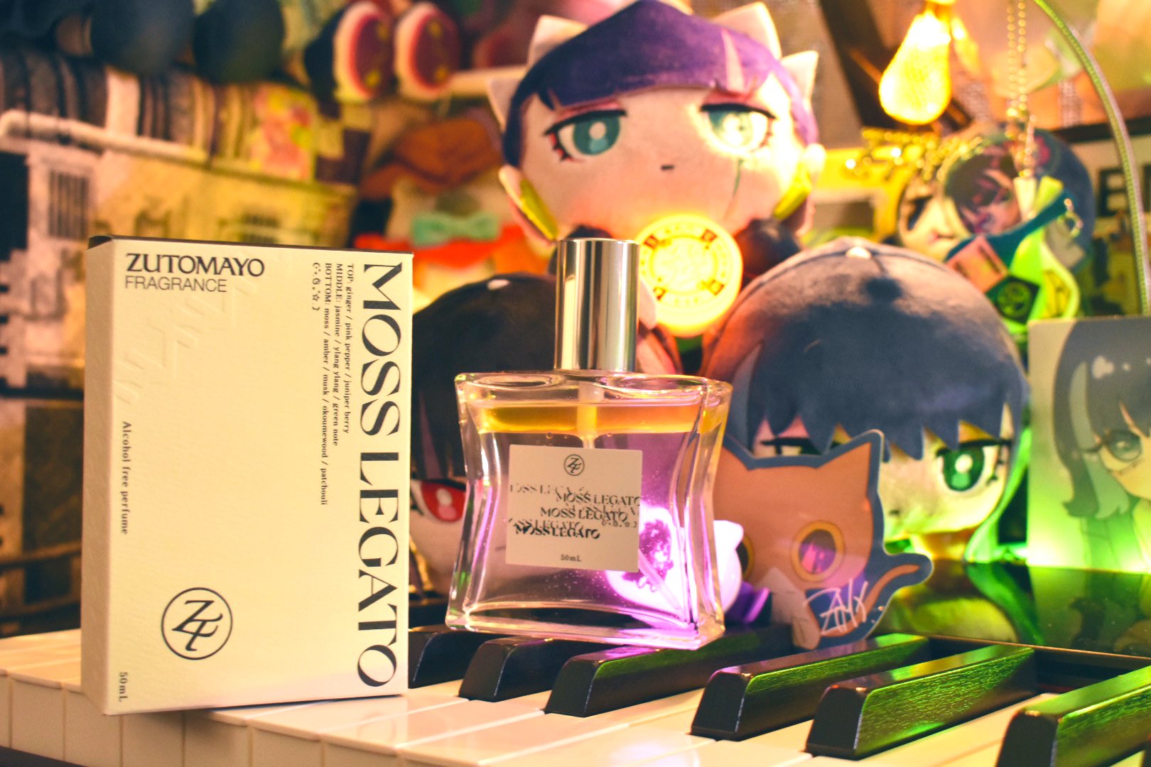 ZUTOMAYO MOSS LEGATO 50mL 香水 MOSS LEGATO (50ml)【produced by KITOWA】 - ZUTOMAYO MART
