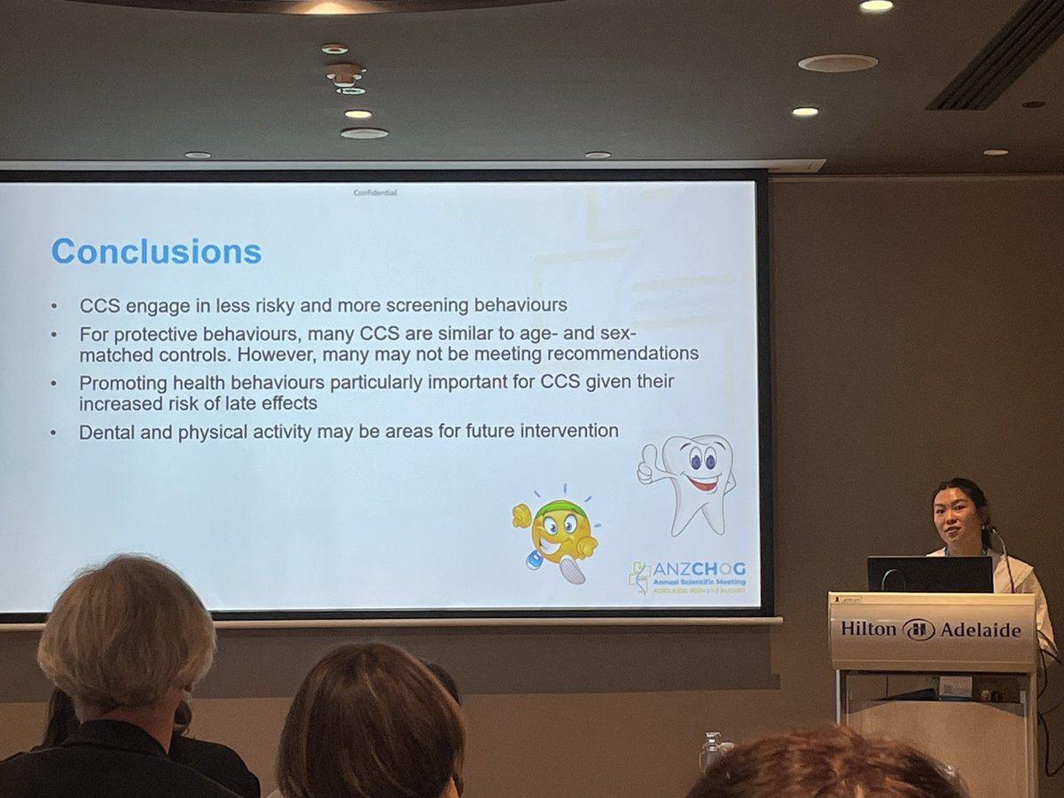 Joanna Fardell (@jefardell) on Twitter photo <a href="/LaurenHa25/">Lauren Ha, PhD</a> presenting on risky and protective behaviours of childhood cancer survivors- survivors more likely to engage in protective behaviours and less likely to engage in risky health behaviours <a href="/UNSWMedicine/">UNSW Medicine & Health</a> <a href="/ChrisSigno/">Christina Signorelli, PhD</a> <a href="/JordanaMcloone/">Jordana McLoone, PhD</a> <a href="/CEwakefield/">Claire Wakefield PhD 🎗️</a> <a href="/LaurenHa25/">Lauren Ha, PhD</a> presenting on risky and protective behaviours of childhood cancer survivors- survivors more likely to engage in protective behaviours and less likely to engage in risky health behaviours <a href="/UNSWMedicine/">UNSW Medicine & Health</a> <a href="/ChrisSigno/">Christina Signorelli, PhD</a> <a href="/JordanaMcloone/">Jordana McLoone, PhD</a> <a href="/CEwakefield/">Claire Wakefield PhD 🎗️</a>