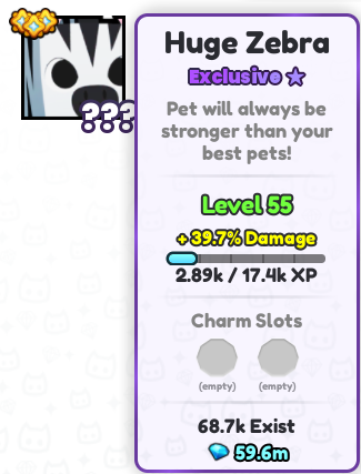 brxeet's tweet photo. 🎉Daily Pet Simulator 99 Giveaways | Day 38🎉
🔥Huge Zebra🦓

Requirements:
🥇1. Follow me
❤️2. Like &amp; RT
🔴3. Subscribe to me - https://t.co/9RUP9leYD0
💬4. Reply with your username

🎉Ends in 48 hours!
#Roblox #PS99 #PetSimulator99 #PetSim99 #PetSimulator99Giveaways https://t.co/4aaGE1aA8I