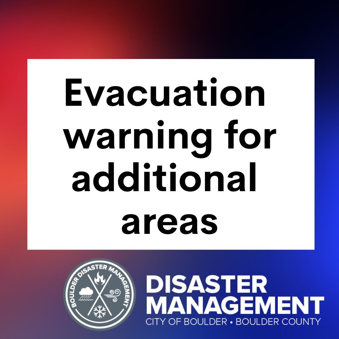 Boulder Office of Disaster Management tweet media