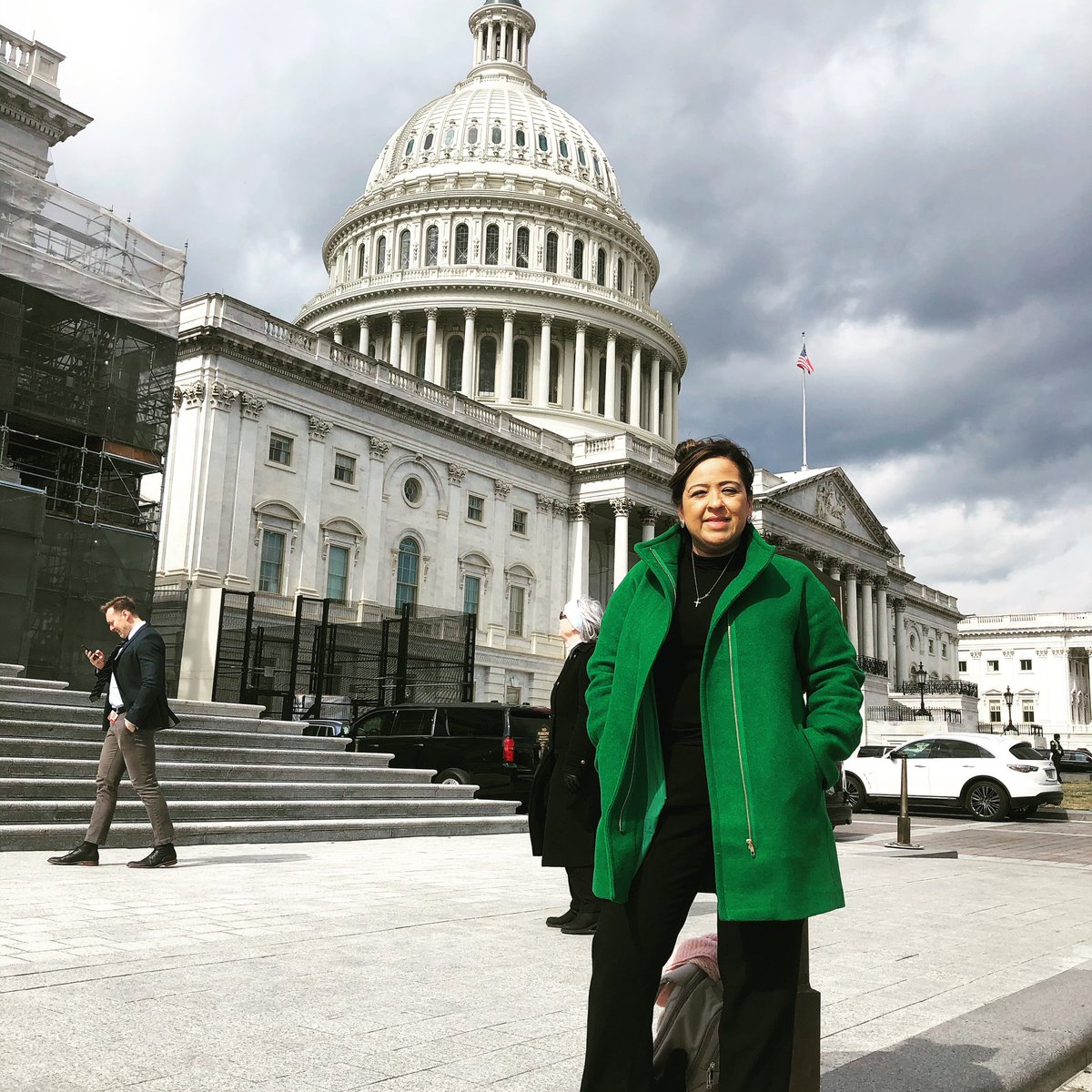 As a Latina born in San Antonio,I led PACT ACT Firewatch (my name is on permit haha) and SFC Heath Robinson Bill into passage. 
As a military wife and caregiver and in my own individual capacity I stand with <a href="/VP/">Vice President JD Vance</a> <a href="/KamalaHarris/">Kamala Harris</a> Let’s go Texas!!!! #PACTAct #burnpits #latinas #lulac