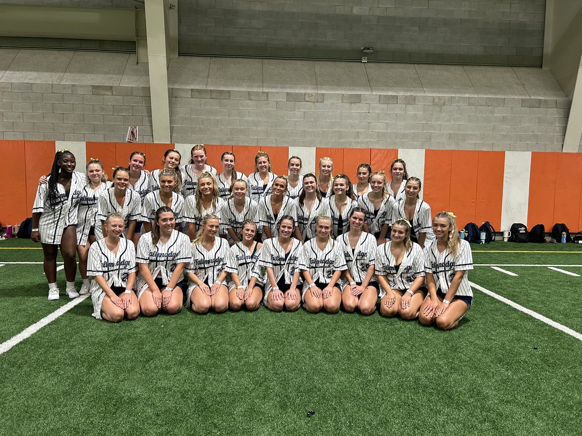 ths_cheer_'s tweet photo. UCA Camp at BGSU was a success!🥳 We are insanely proud of these girls and can’t wait to see what the season brings!💛 @Tallmadge_AD #ucagoldenera #cheercamp #letsgodevs https://t.co/6vvaErW9sC