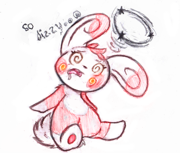 Mnesia3's tweet image. haven't uploaded to twitter but I have been a little too dizzy too...
Feeling that Spinda craze in the air @@