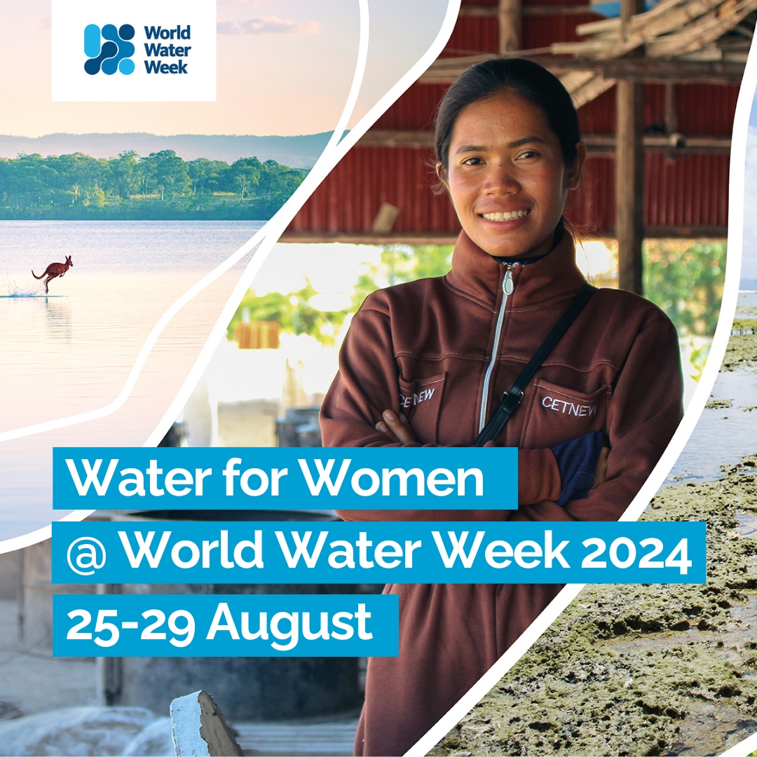 _waterforwomen's tweet image. Join us in Stockholm for World Water Week 2024 as we bridge borders for a water-secure future. Stay tuned for updates on our sessions!

🔗 wfw.fund/WWWeek2024

@dfat @dcceew @‌siwi_www #WWWeek #BridgingBorders