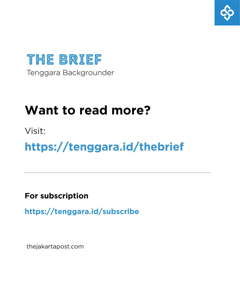 jakpost's tweet photo. Tenggara Backgrounder
Govt expands Simbara system to tackle illegal nickel, tin practices
(Want to read more? Visit https://t.co/uU2irOZp9h)
#tenggarabackgrounder #thebrief #Nickel #Timah #Simbara #EV #LuhutBinsarPandjaitan https://t.co/jNmNcd4Dwk