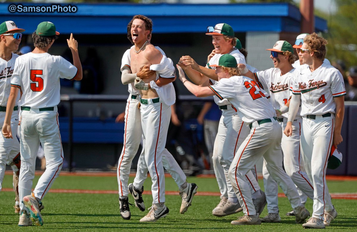 One more look at <a href="/WFPatsBaseball/">West Fargo Legion Baseball</a> <a href="/calebanderson_0/">Caleb Anderson</a> walkoff homer at the ND State Legion AA  tournament.