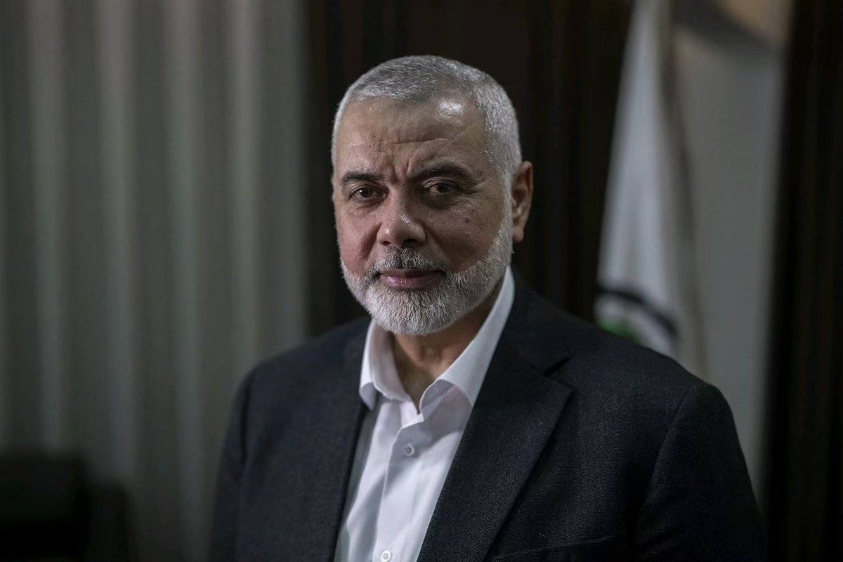 Hamas leader Ismail Haniyeh killed in attack on Iranian capital
哈马斯领导人伊斯梅尔·哈尼亚在伊朗首都遭袭身亡 https://t.co/abPTuq4mS2