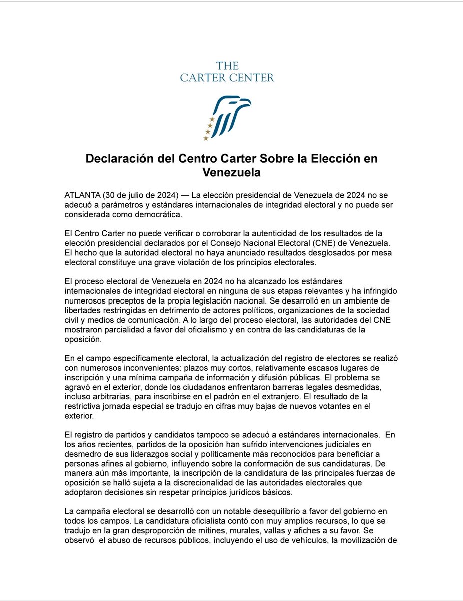 José V. Carrasquero | Análisis de Poder tweet media