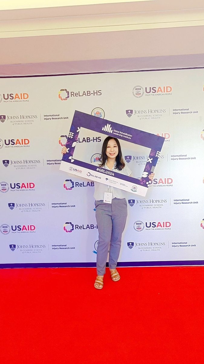 Smriti Suwal (@smritisuwal1) on Twitter photo Successfully completed the Global Rehabilitation Leadership Institute (GRLI) training. Happy to add this strength on passion to contribute health system strengthening of rehabilitation <a href="/GlobalRLI/">Global Rehabilitation Leadership Institute</a> <a href="/RelabHS/">ReLAB-HS</a> <a href="/HopkinsINJURIES/">Johns Hopkins Intl. Injury Research Unit</a> <a href="/USAID/">USAID</a> #GRLI2024 #rehabilitation #healthsystem Successfully completed the Global Rehabilitation Leadership Institute (GRLI) training. Happy to add this strength on passion to contribute health system strengthening of rehabilitation <a href="/GlobalRLI/">Global Rehabilitation Leadership Institute</a> <a href="/RelabHS/">ReLAB-HS</a> <a href="/HopkinsINJURIES/">Johns Hopkins Intl. Injury Research Unit</a> <a href="/USAID/">USAID</a> #GRLI2024 #rehabilitation #healthsystem