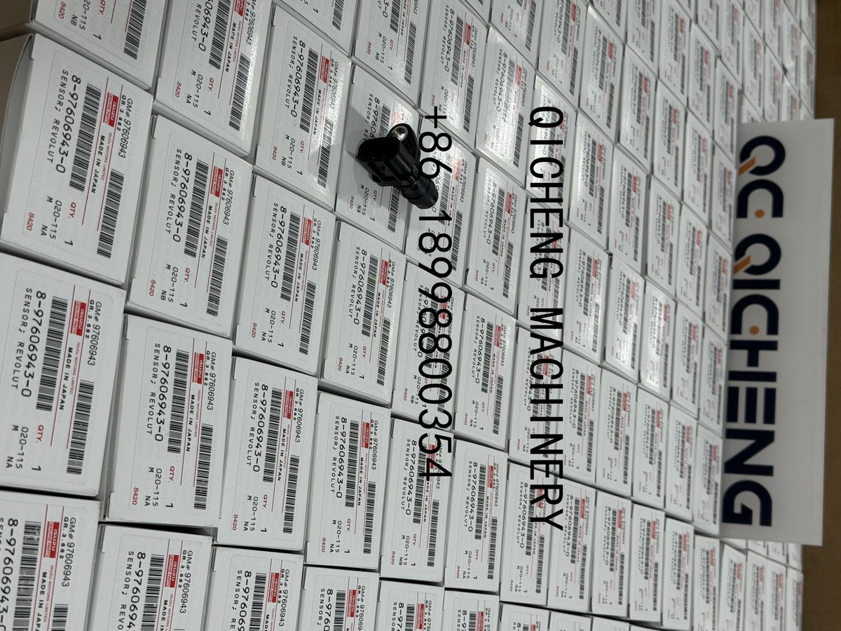 8-97606943-0 Engine Speed Revolution Sensor 8976069430 ISUZU 700P ELF 4HK1 6HK1 HITACHI Excavator 6WG1 6UZ1