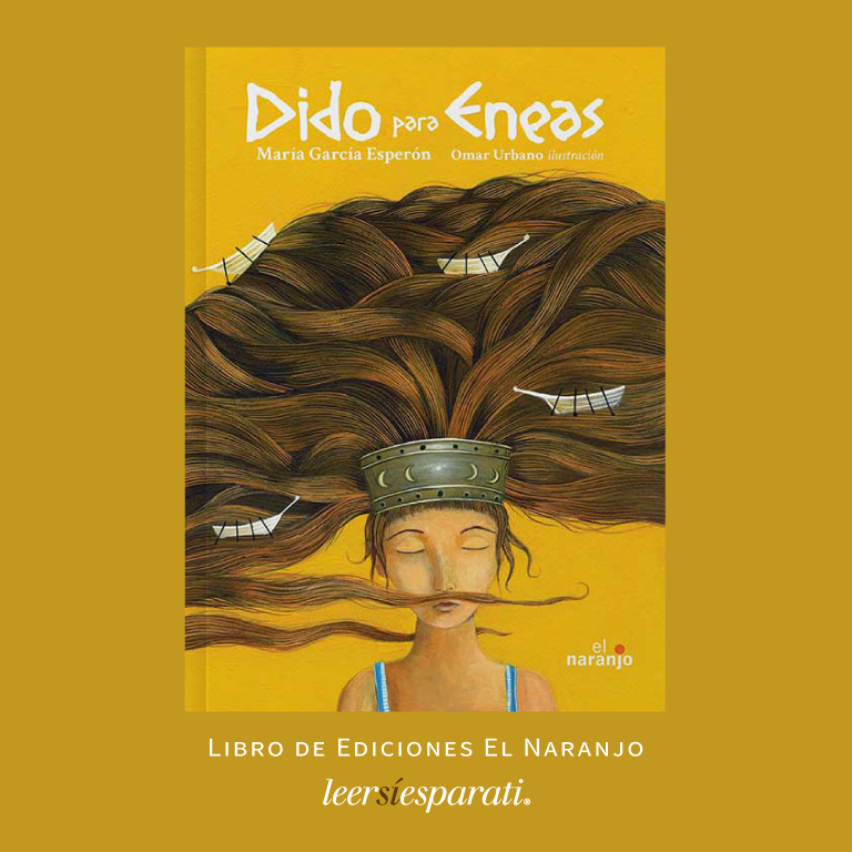 Conoce la historia de la reina Dido y del héroe troyano Eneas con este libro de la escritora <a href="/MGarciaEsperon/">María García Esperón</a> “Dido para Eneas”. De Ediciones @El_Naranjo con ilustraciones de Omar Urbano. #Leer #Escribir #Libros #Lij #MitosClásicos #DidoParaEneas #FelizMartes