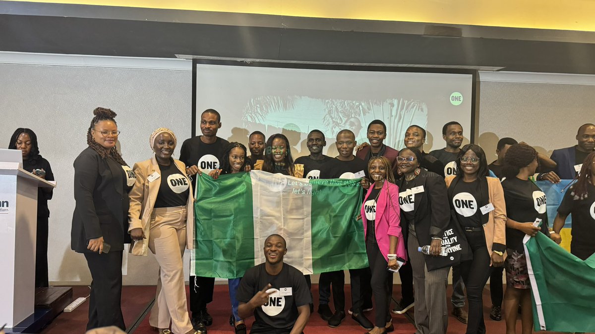 OloriegbeHafsat's tweet photo. Grateful for this opportunity to learn and grow alongside such inspiring individuals. Let's make a lasting impact! #OneChampion #Kigali2024
#ONECampaign #ONEinAfrica https://t.co/9E0Yp1sZDL