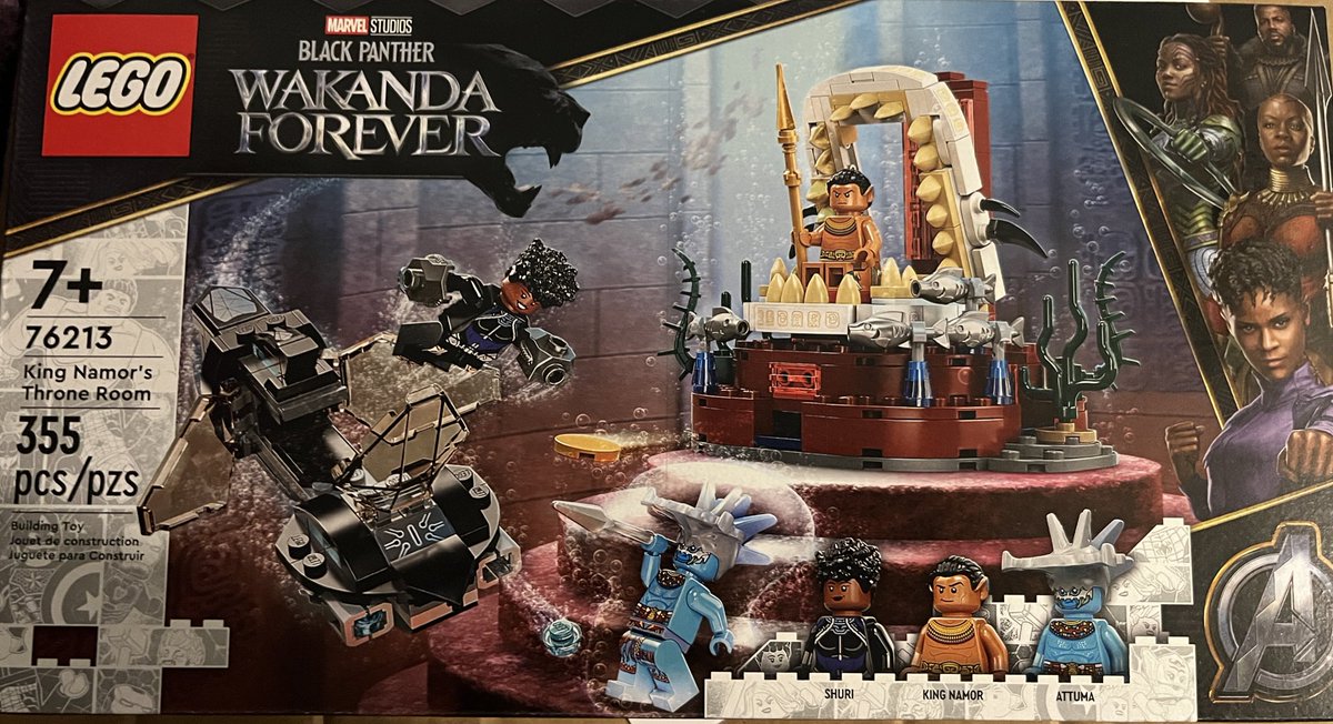 EmmaFerrer02's tweet photo. 15. Set Wakanda Forever La sala del trono de Namor 

Julio

🐈‍⬛🐠 https://t.co/UMldcDzjvn