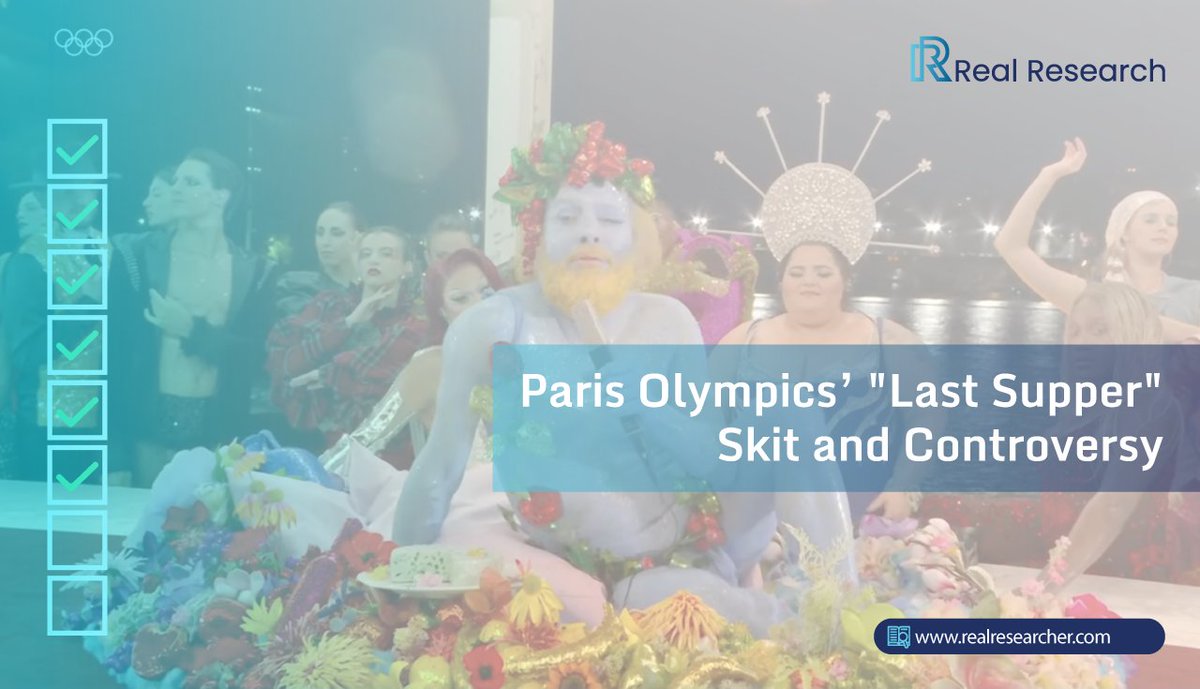 ⭐️ Paris Olympics’ "Last Supper" Skit and Controversy

👉 Share your opinion with us via the Real Research Online Survey App from July 31, 2024.

🔗 Click here to participate in the survey: realresearcher.org/r7UBitwWYKjyB5…

#RealResearch #RealResearchApp #SurveyApp #Olympics