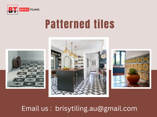 Brisytiling's tweet photo. If you are fond of patterns then Brisy tiling can add elegant patterned tiles to your property. 
Feel free to contact us today.
#Patternedtiles
#Tileinstallation https://t.co/busrBgAqmO