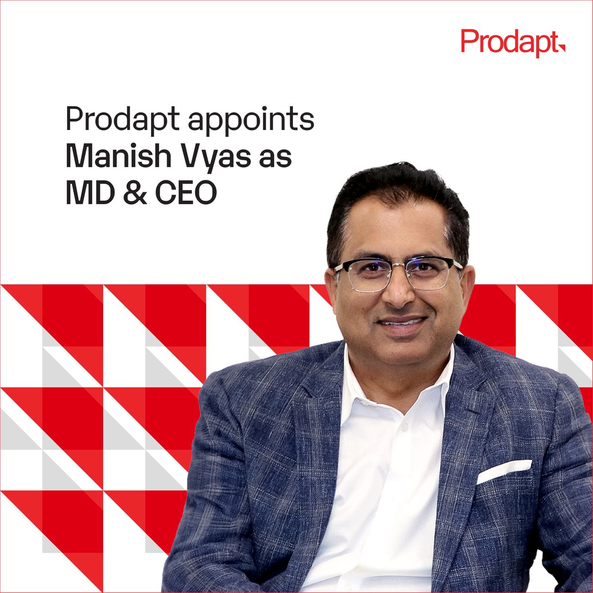 Prodapt's tweet image. Prodapt is thrilled to announce Manish Vyas as MD &amp;amp; CEO!

To read more, please click here - prodapt.com/newsroom/proda…