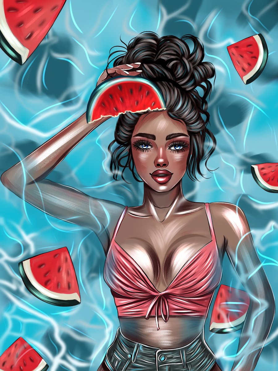 ‼️#GlitchGang Purchase‼️

A summer MASTERPIECE! Instantly fell in love with this one 💜

I have just collected "Scent of summer" by @Alla_artasty on <a href="/objktcom/">objkt</a> objkt.com/tokens/KT1FBkq…
