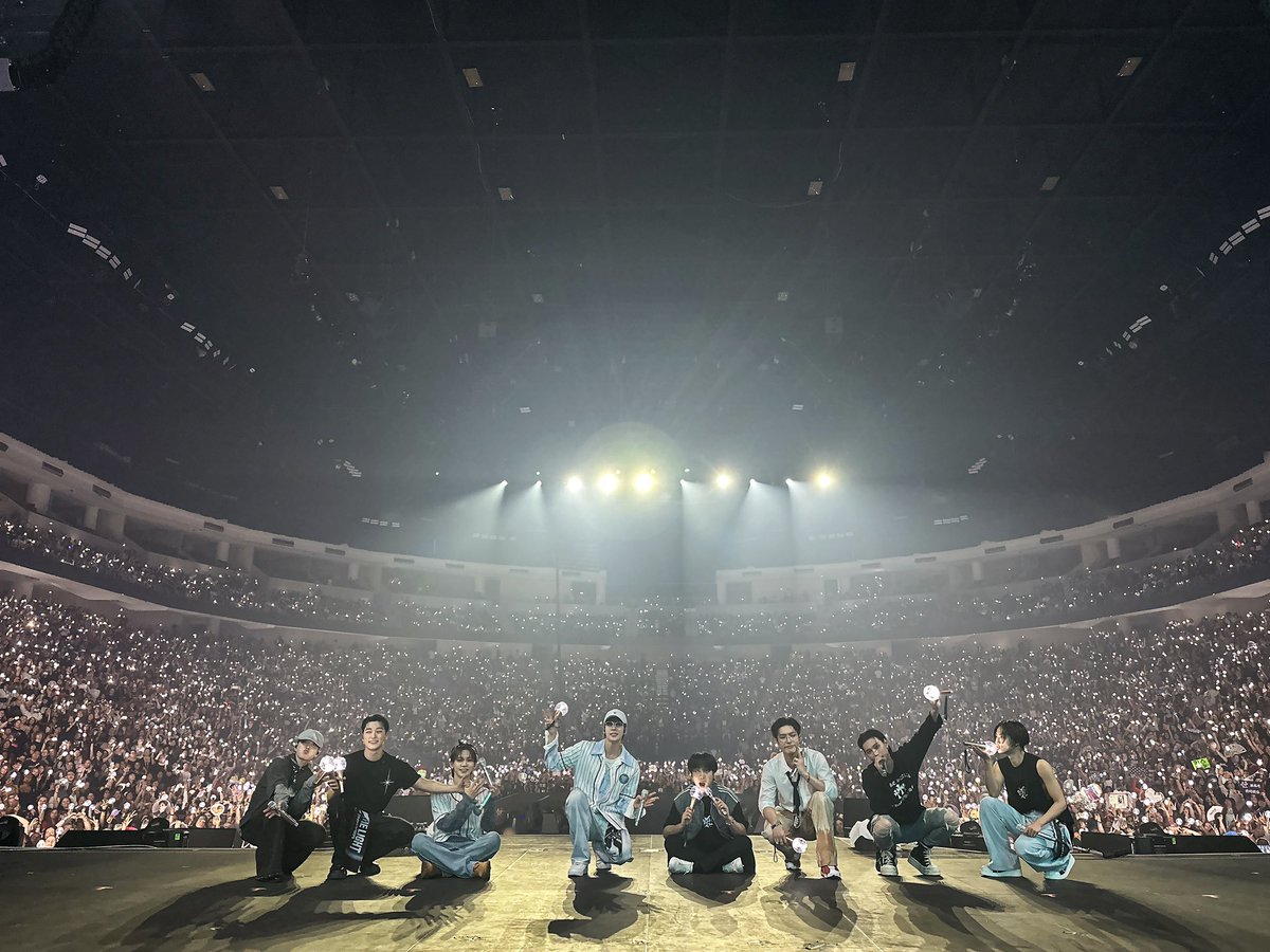 ATEEZofficial's tweet image. [📷] TODAY ATEEZ
⠀
ATEEZ 2024 WORLD TOUR [TOWARDS THE LIGHT : WILL TO POWER] IN DULUTH

ATINY가 보내준 깊은 사랑 덕분에
진정한 행복이 무엇인지
다시 한번 깨달았던 오늘 하루💝

#TowardsTheLight #Will_To_Power
#TODAY_ATEEZ #ATEEZ #에이티즈