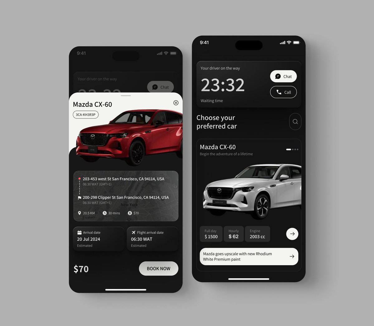 zak_uiux's tweet photo. VeloRent provides a seamless car rental experience with a wide range of vehicles, easy booking, and flexible terms.

#ui #ux #uiux #uidesign #uxdesign #uiuxdesign #design #carrentals #automobile #automobileapp #carrentalapp #mobileapp #mobileappdesign #appdesign #figmadesign https://t.co/5hpcaZkIZK