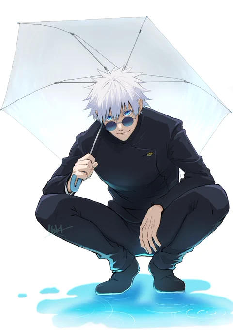 傘と五#五条悟 