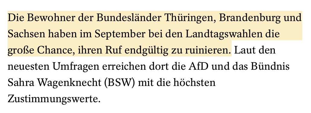 Schreibt der Spiegel