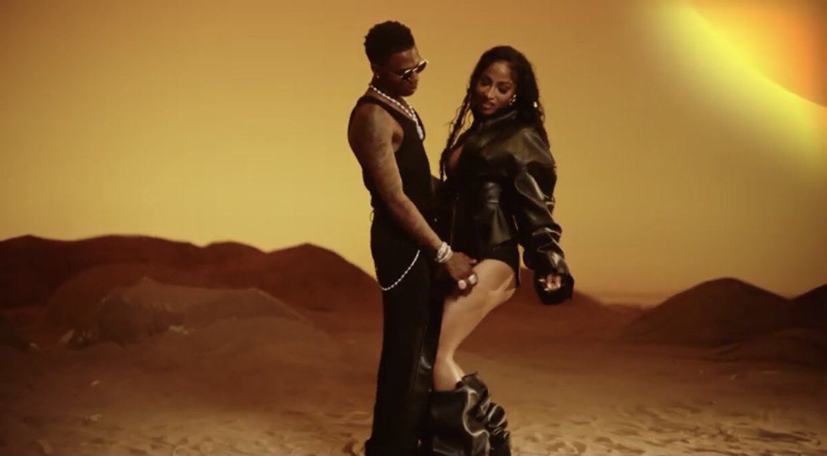 yuzkidola's tweet image. Shenseea - Work Me Out (feat. Wizkid) (Official Music Video) youtu.be/rChLaLZd3Mo?si… via @YouTube clean asf! 🥺 ❤️🦅