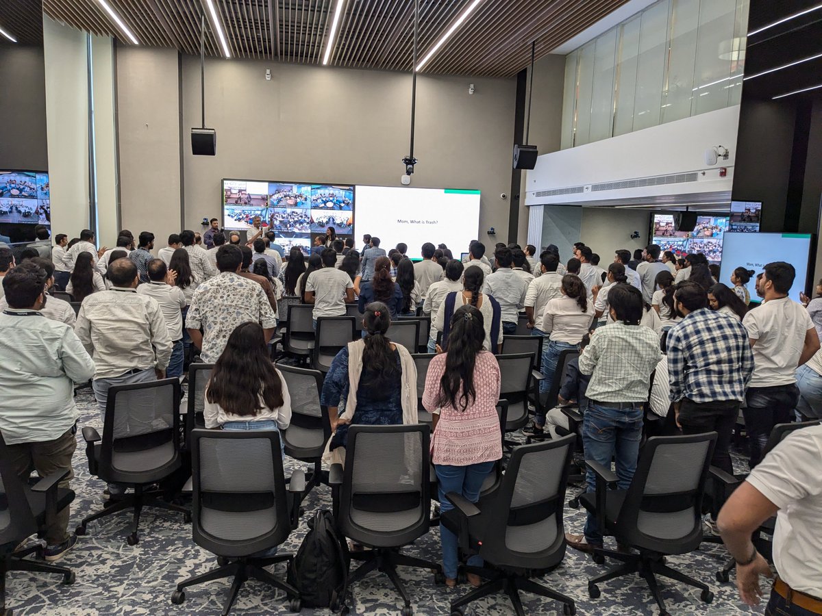 TrashConLabs's tweet image. The standing ovation &amp;amp; support we received at @Deloitte Commerce Day, where our CEO, Nivedha R.M., gave a keynote, boosted us at TrashCon &amp;amp; @WoWMaterials. We gifted Deloitte&apos;s MD team a frame made from WoWBoards, made of non-recyclable multi-layered plastics. Thank you @Deloitte