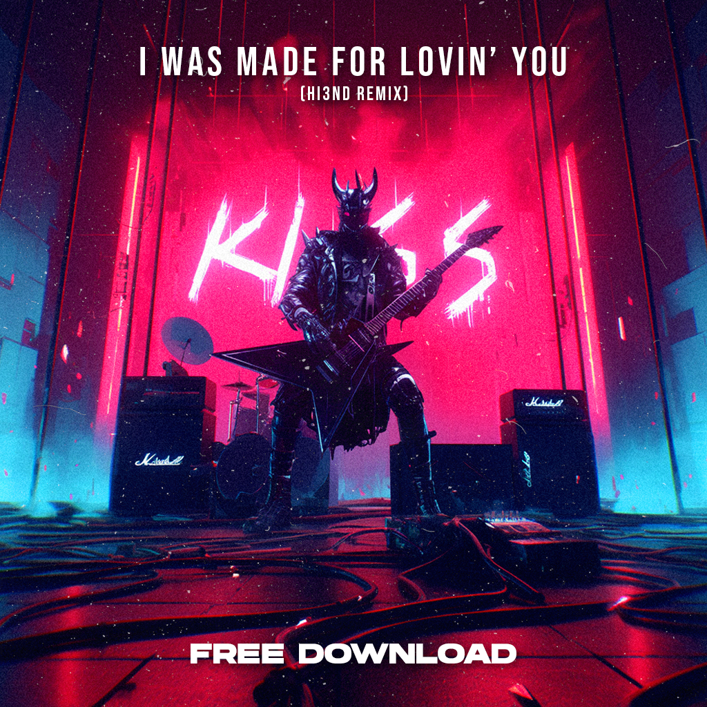 𝗜 𝗪𝗔𝗦 𝗠𝗔𝗗𝗘 𝗙𝗢𝗥 𝗟𝗢𝗩𝗜𝗡' 𝗬𝗢𝗨 (𝗛𝗶𝟯𝗡𝗗 𝗥𝗘𝗠𝗜𝗫)
will out on August 9th, 2024.

Free Download! 🎸🔥

#IWasMadeForLovinYou 
#KISS #Hi3ND
#Remix #BigRoom #Trance