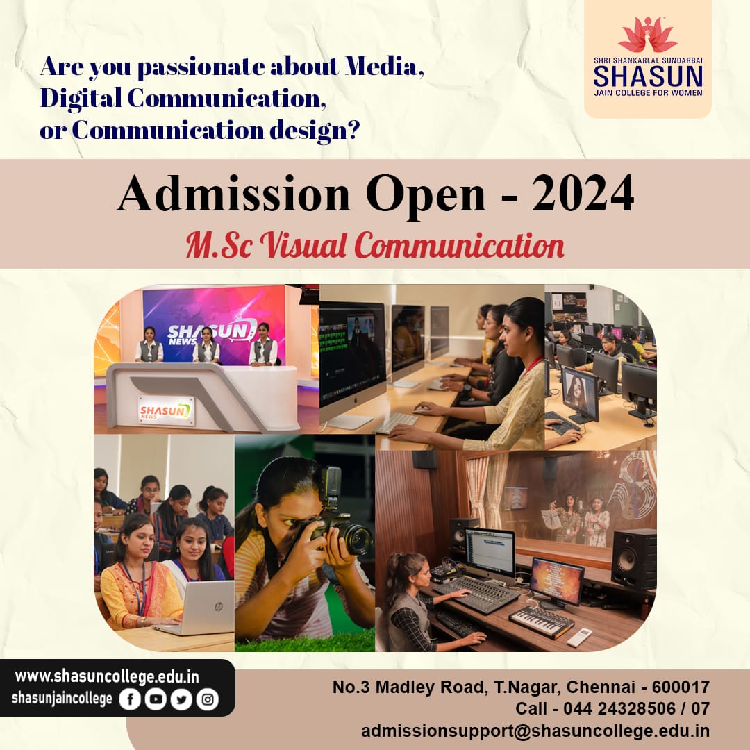 shasun jain college for women tweet media