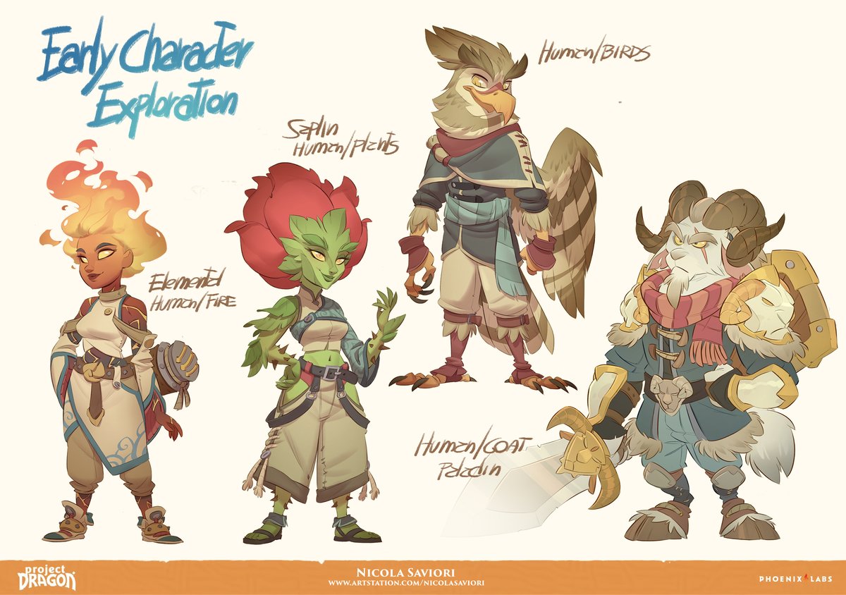 NicolaSaviori's tweet image. Another little bunch of arts for #ProjectDragon