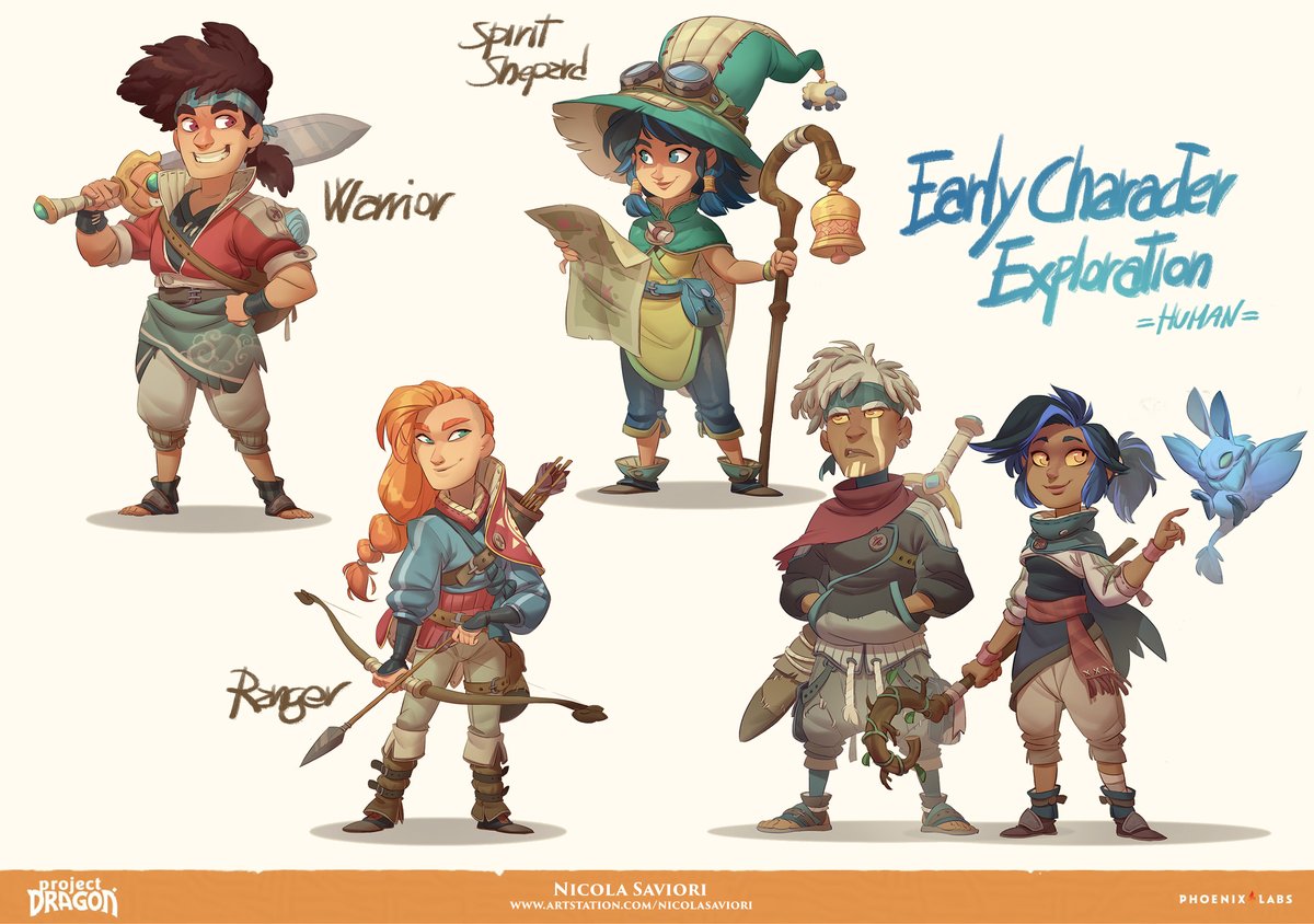 Another little bunch of arts for #ProjectDragon