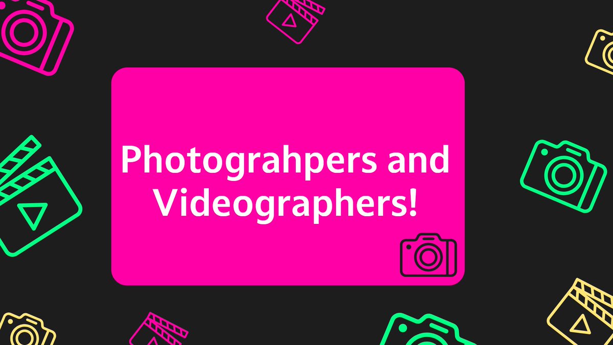 Hey besties ✨

We are in need of photographers/ videographers for a few upcoming UK events!

Please drop your links etc below! 👇 👇
