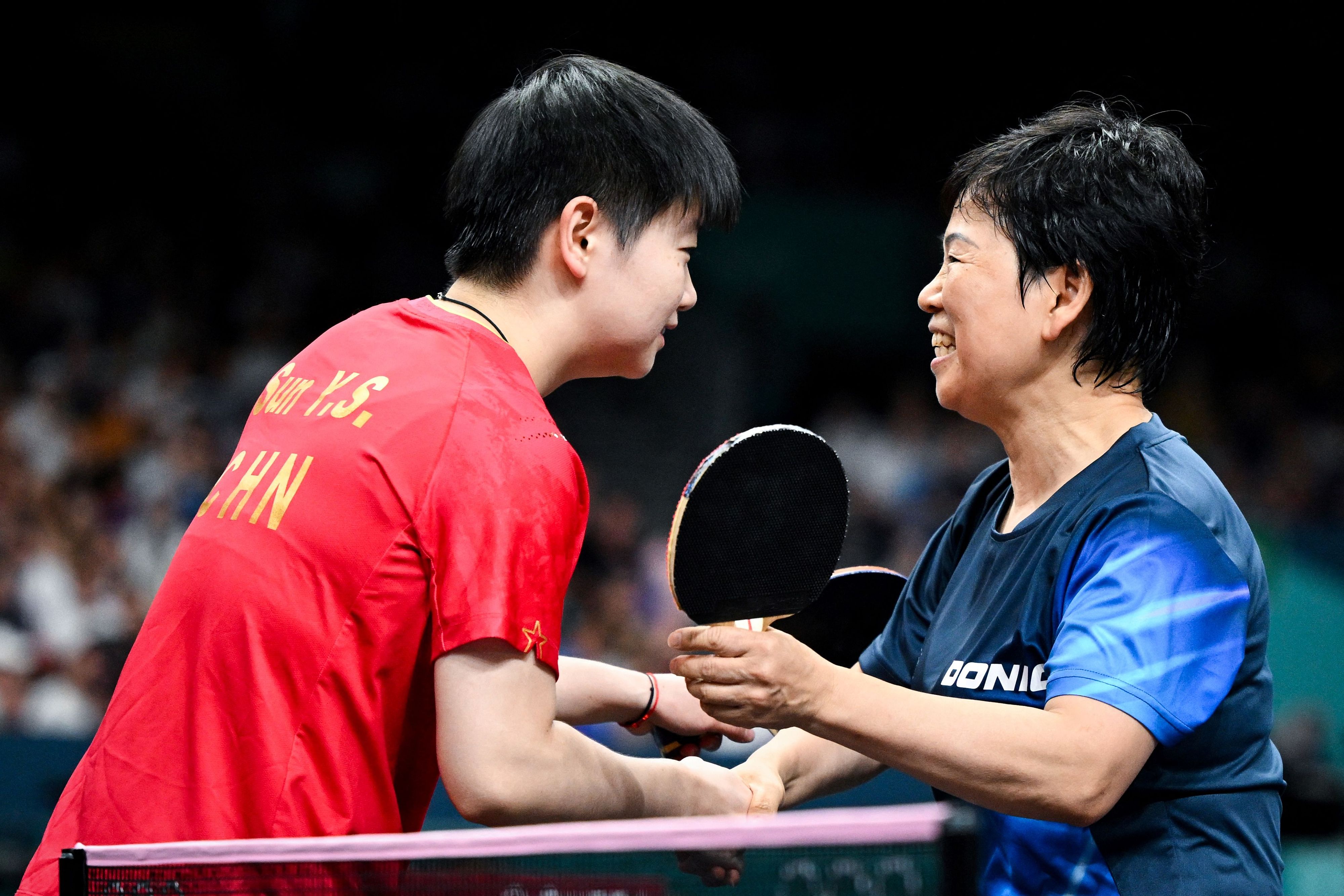 CGTN Sports Scene on X: "🏓#Paris2024 #TableTennis WS: 🇨🇳Top seed Sun  Yingsha bested Ni Xialian🇱🇺 4-0 (11-5 11-1 13-11 11-4) to move into last  16. MS: 🇨🇳2nd-seeded Fan Zhendong outplayed Wong Chun