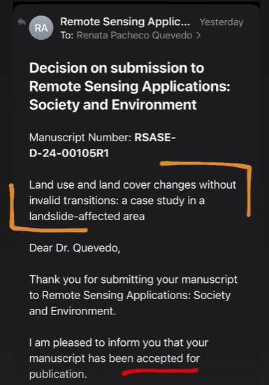 The 3rd #researchpaper of my #PhDthesis was accepted for publication. 🥳
We used #CMAP and #RF algorithms to avoid invalid #LULC transitions in an area affected by #landslides and analysed how it could impact subsequent analysis, like #susceptibility evaluation (available soon)