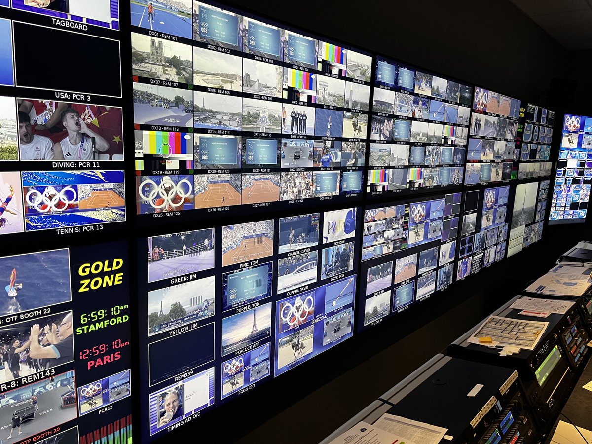 freedenberg73's tweet image. #GoldZone Team ready to bring you another day of action from our work space. Won’t you join us? #TeamUSA