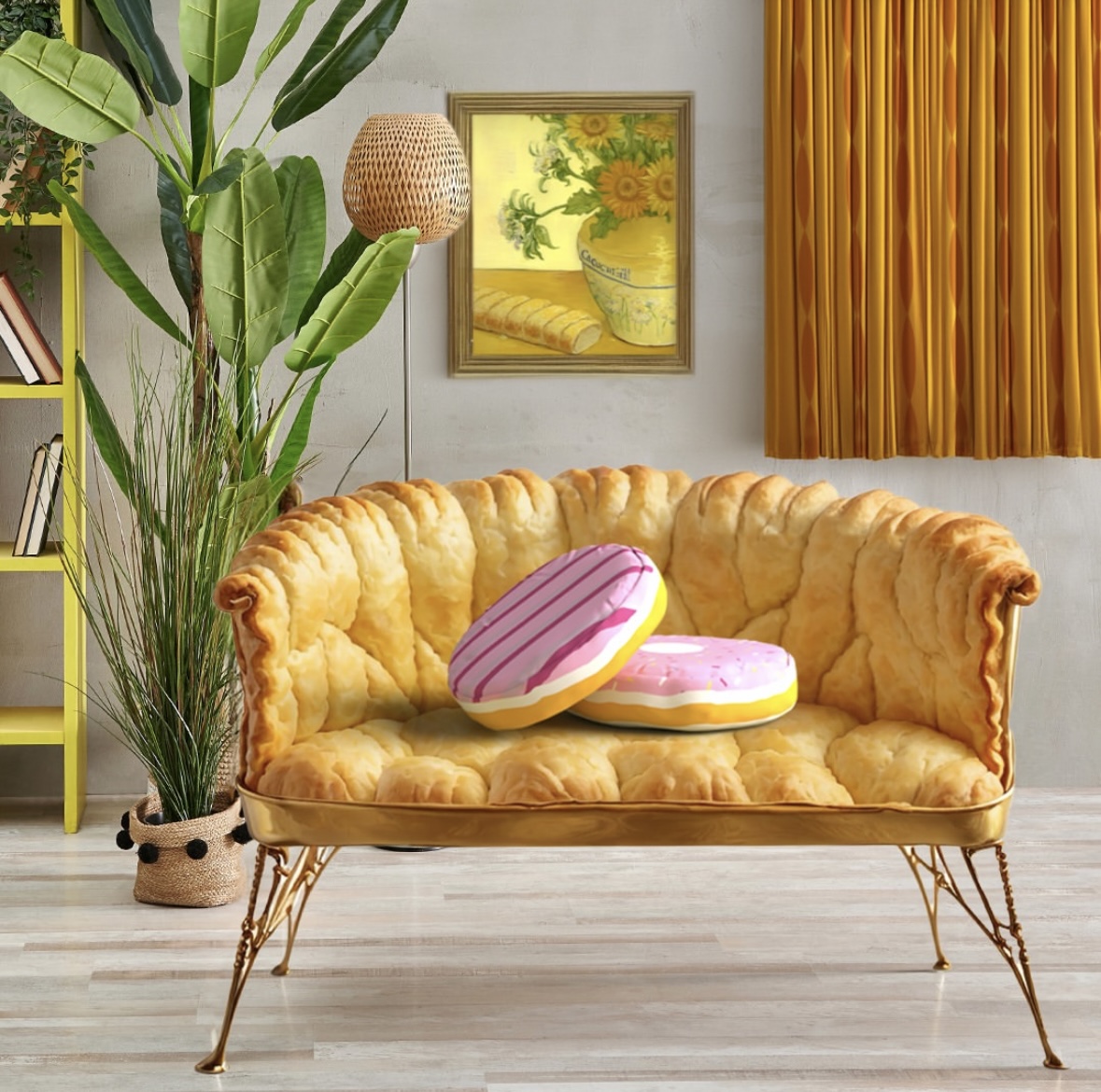 We're absolutely loving this dream home inspiration from <a href="/GreggsOfficial/">Greggs</a> - sausage roll bedding anyone? 😆