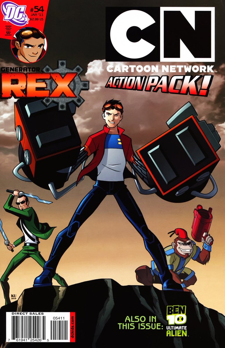 BenTenNews's tweet photo. Cover for Cartoon Network Action Pack #54 by Min S. Ku https://t.co/hBaMQy7f5p